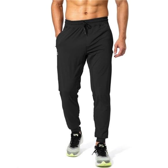 Men's Sweatpants with Zipper Pockets Athletic Pants Training Track Pants  Joggers